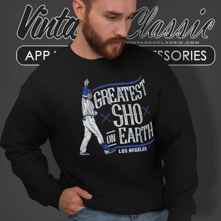 Shohei Ohtani Greatest Sho On Earth Sweatshirt Shohei Ohtani Greatest Sho On Earth Sweatshirt