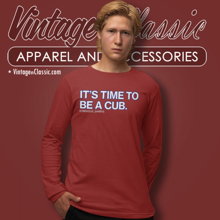 Shohei Ohtani Its Time To Be A Cub Long Sleeve Tee Shohei Ohtani Its Time To Be A Cub Long Sleeve Tee