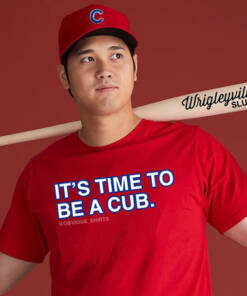 Shohei Ohtani Its Time To Be A Cub Shirt
