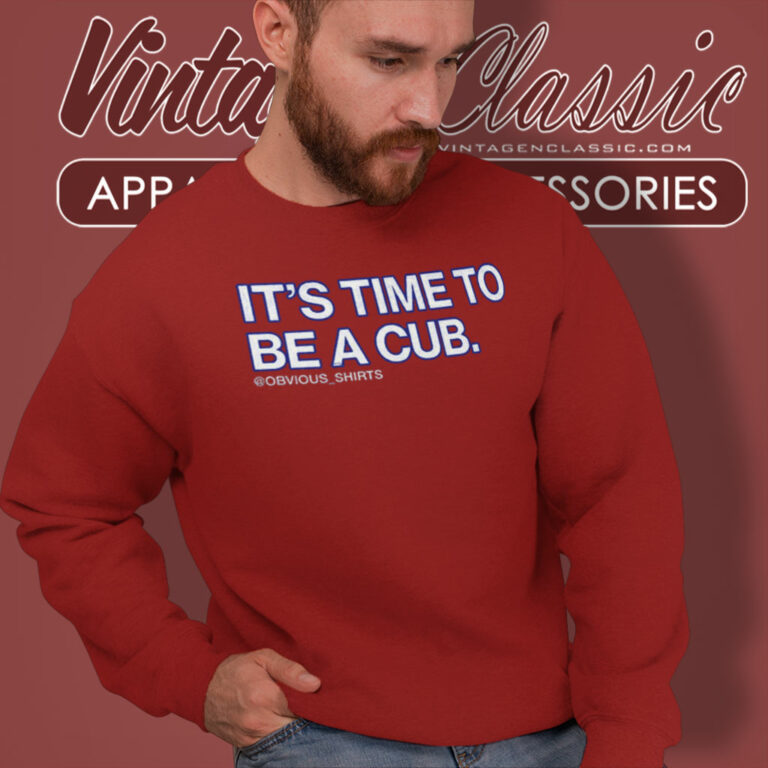 Shohei Ohtani Its Time To Be A Cub Sweatshirt Shohei Ohtani Its Time To Be A Cub Sweatshirt