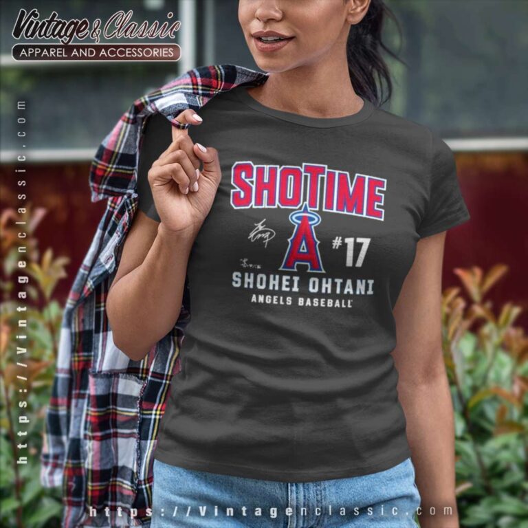 Shohei Ohtani Los Angeles Angels Hometown Collection Women TShirt Shohei Ohtani Los Angeles Angels Hometown Collection Women TShirt