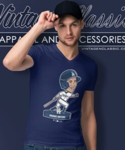 Shohei Ohtani Los Angeles Dodgers Bobblehead V Neck TShirt