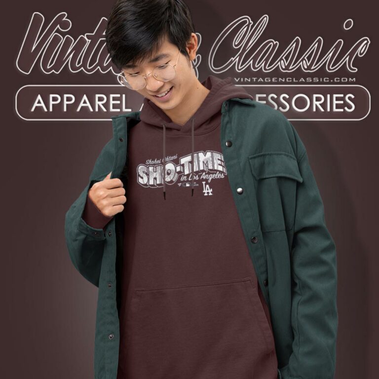 Shohei Ohtani Los Angeles Dodgers Sho Time Hoodie Shohei Ohtani Los Angeles Dodgers Sho Time Hoodie