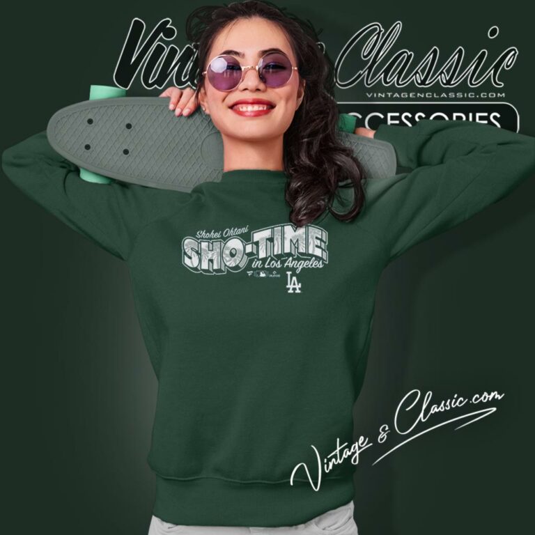 Shohei Ohtani Los Angeles Dodgers Sho Time Sweatshirt Shohei Ohtani Los Angeles Dodgers Sho Time Sweatshirt