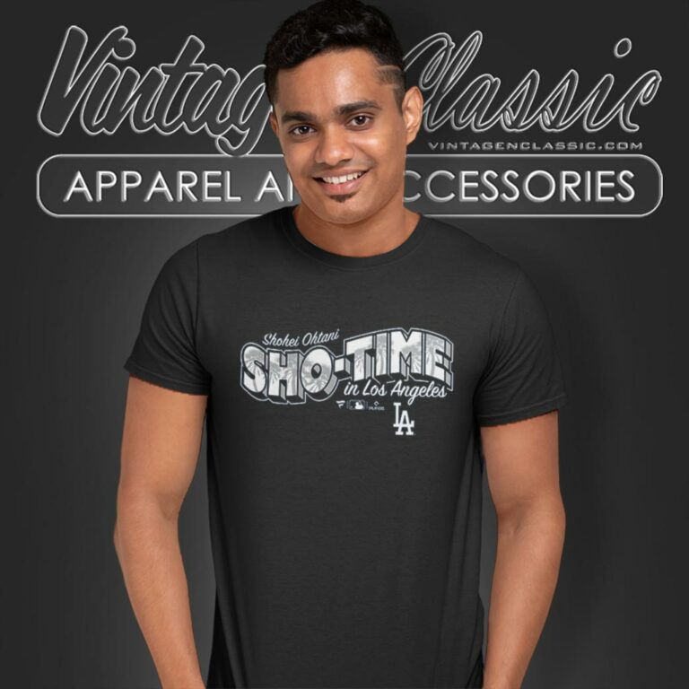 Shohei Ohtani Los Angeles Dodgers Sho Time T Shirt Shohei Ohtani Los Angeles Dodgers Sho Time T Shirt