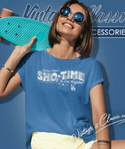 Shohei Ohtani Los Angeles Dodgers Sho Time Women T Shirt