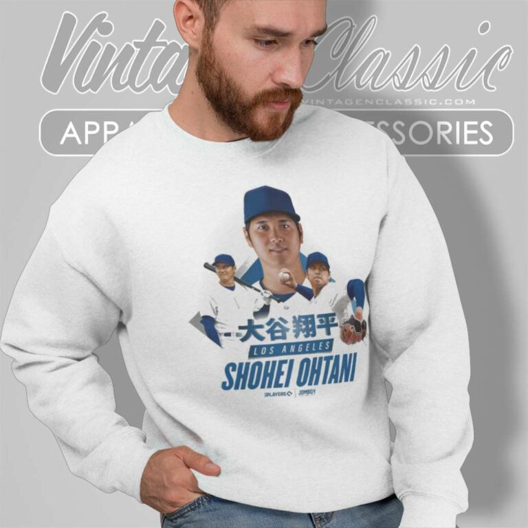 Shohei Ohtani Los Angeles Welcome To The Sho Sweatshirt Shohei Ohtani Los Angeles Welcome To The Sho Sweatshirt