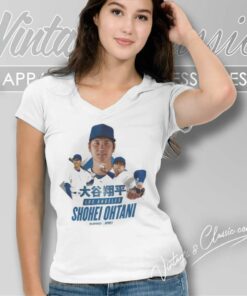 Shohei Ohtani Los Angeles Welcome To The Sho V Neck TShirt