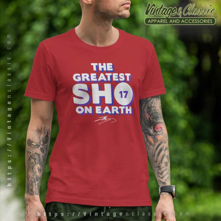 Shohei Ohtani The Greatest Sho On Earth Signature T Shirt Shohei Ohtani The Greatest Sho On Earth Signature T Shirt