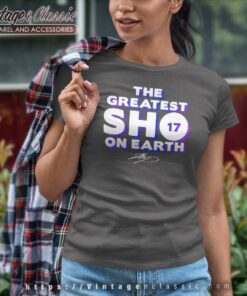 Shohei Ohtani The Greatest Sho On Earth Signature Shirt 6 Shohei Ohtani The Greatest Sho On Earth Signature Women TShirt