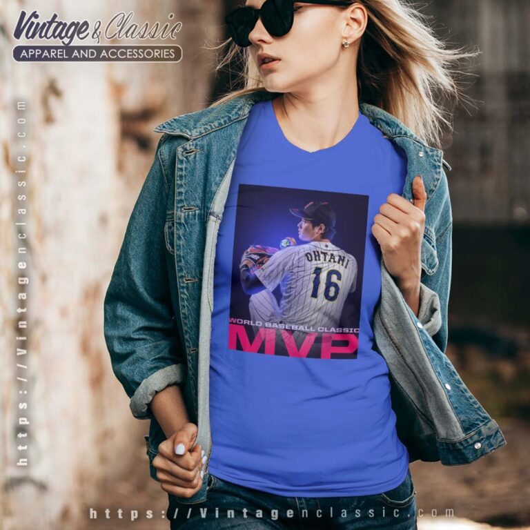 Shohei Ohtani WBC MVP Vneck Shohei Ohtani WBC MVP Vneck