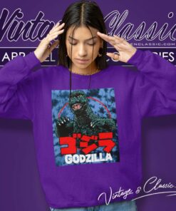 Showa Godzilla Acid Wash Sweatshirt