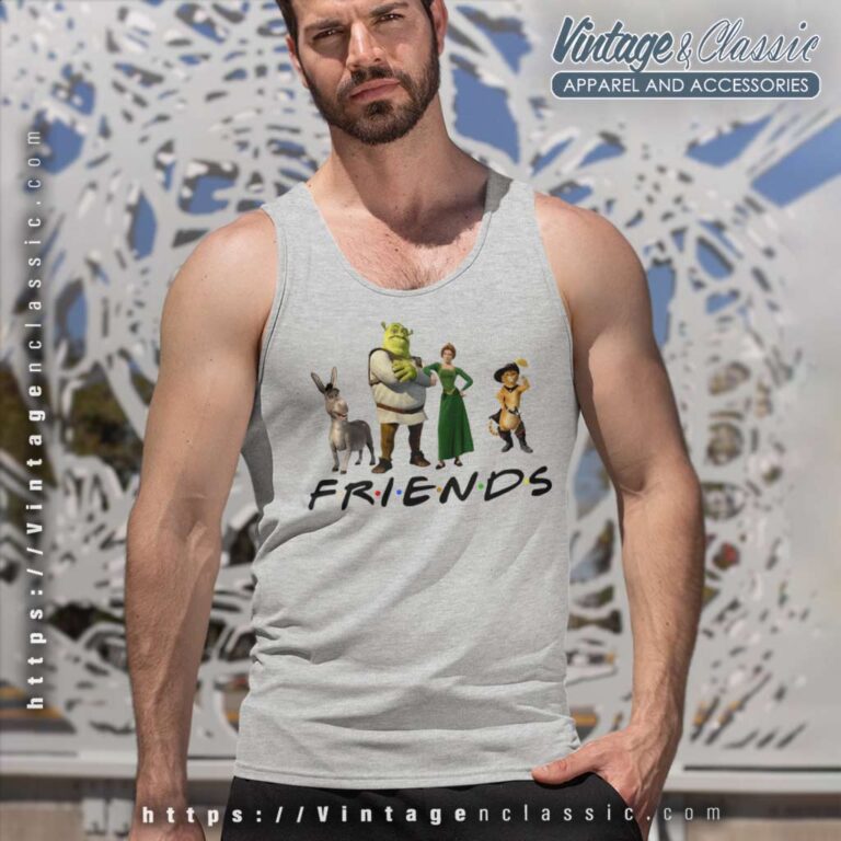 Shrek Friends Tv Show Style Tank Top Racerback Shrek Friends Tv Show Style Tank Top Racerback