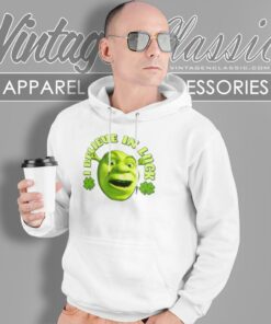 Shrek I Believe In Luck St Patricks Day Hoodie