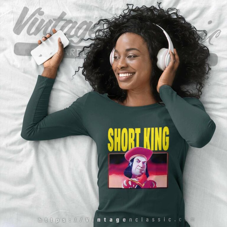 Shrek Lord Farquaad Hard Short King Long Sleeve Tee Shrek Lord Farquaad Hard Short King Long Sleeve Tee