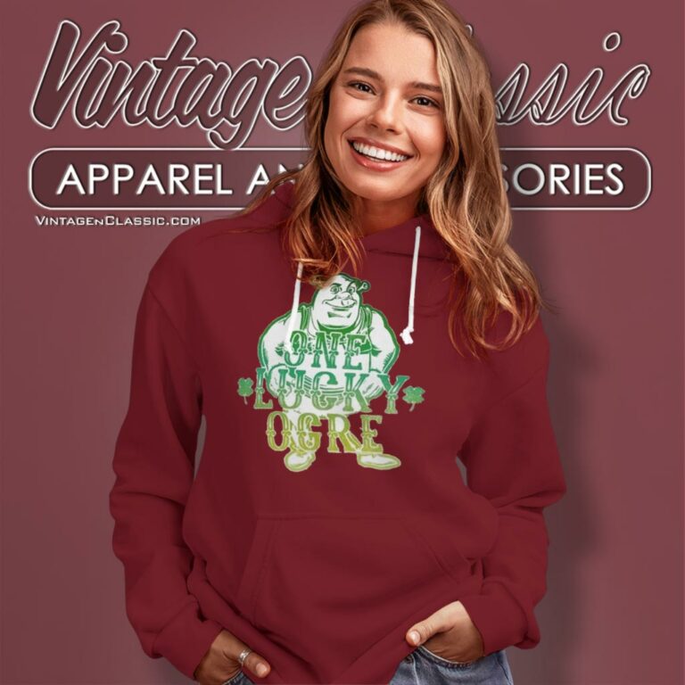 Shrek One Lucky Ogre St Paddys Day Hoodie Shrek One Lucky Ogre St Paddys Day Hoodie