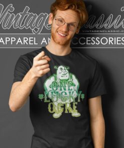 Shrek One Lucky Ogre St Paddys Day T Shirt