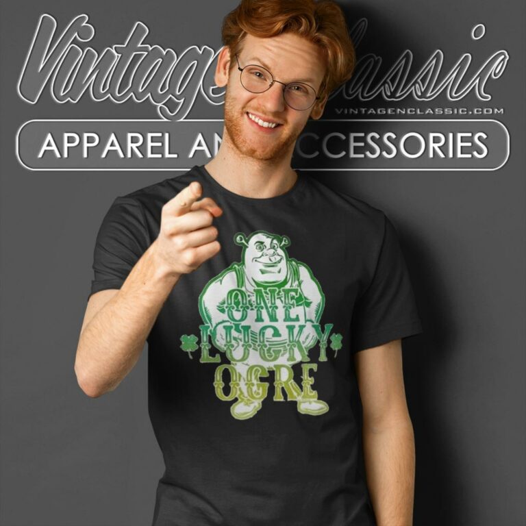 Shrek One Lucky Ogre St Paddys Day T Shirt Shrek One Lucky Ogre St Paddys Day T Shirt