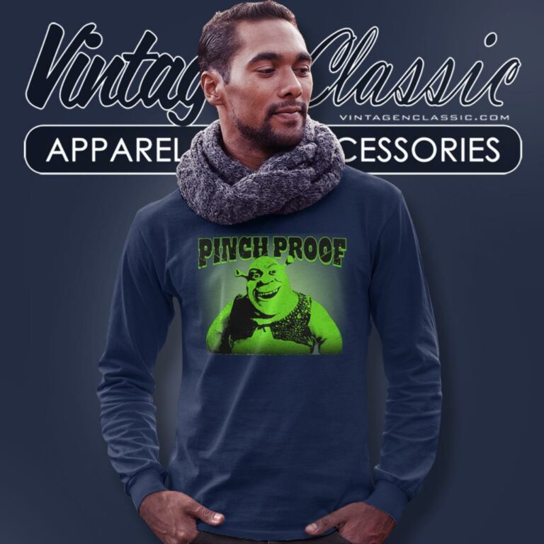 Shrek Pinch Proof St Paddys Day Long Sleeve Tee Shrek Pinch Proof St Paddys Day Long Sleeve Tee