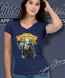 Sierra Nevada Beers And Jason Voorhees Horror V Neck TShirt