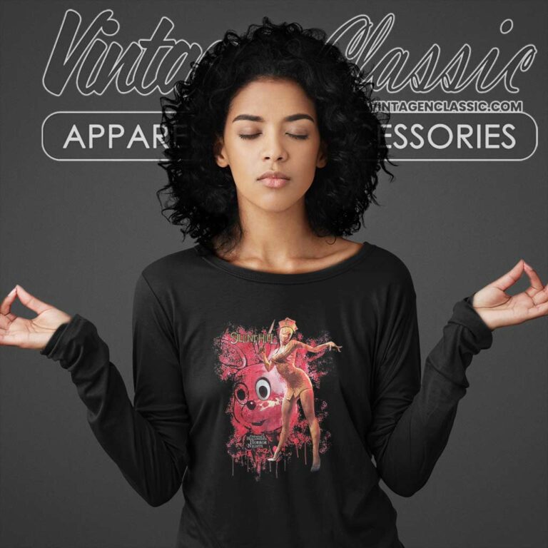 Silent Hill Halloween Horror Nights Scary Long Sleeve Tee Silent Hill Halloween Horror Nights Scary Long Sleeve Tee