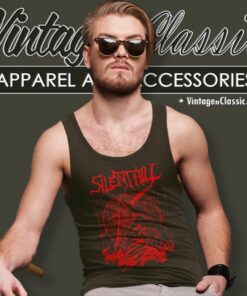 Silent Hill Silent Red Thing Tank Top Racerback