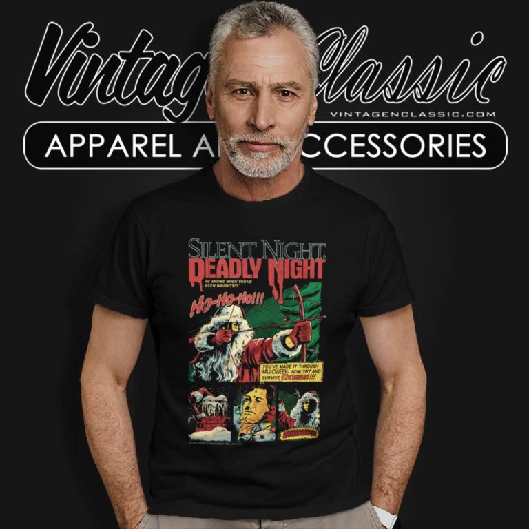 Silent Night Deadly Night Ho Ho Ho T Shirt Silent Night Deadly Night Ho Ho Ho T Shirt