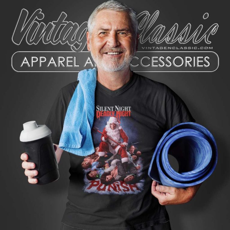 Silent Night Deadly Night Punishment Is Good V Neck TShirt Silent Night Deadly Night Punishment Is Good V Neck TShirt