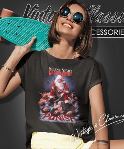 Silent Night Deadly Night Punishment Is Good Women TShirt