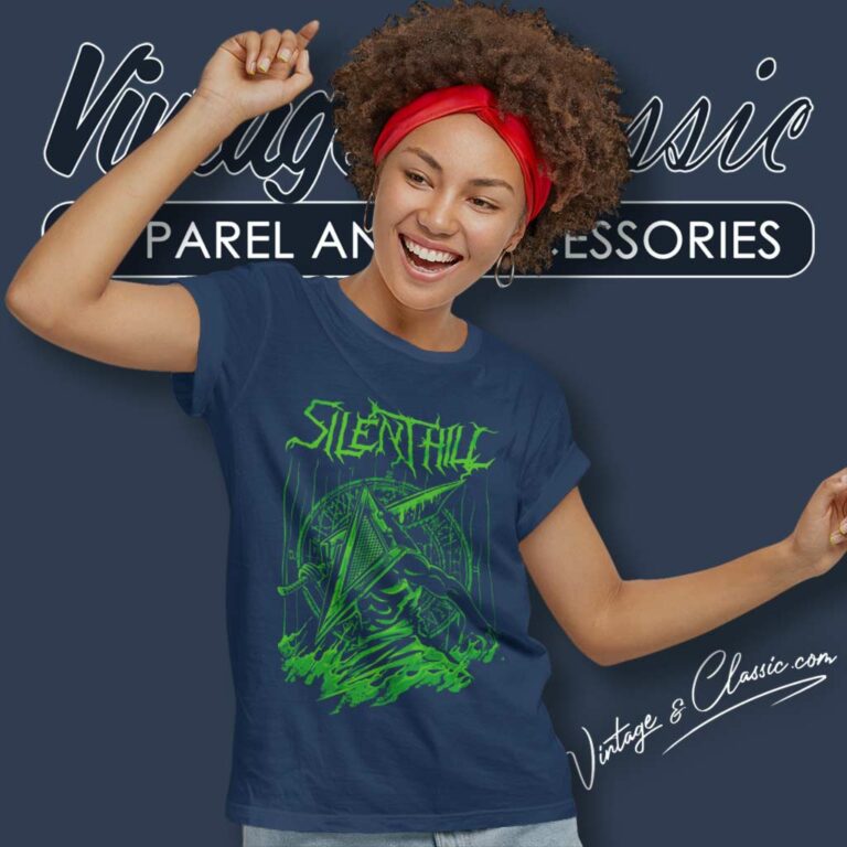 Silent Red Thing Silent Hill Pyramid Head Women TShirt Silent Red Thing Silent Hill Pyramid Head Women TShirt