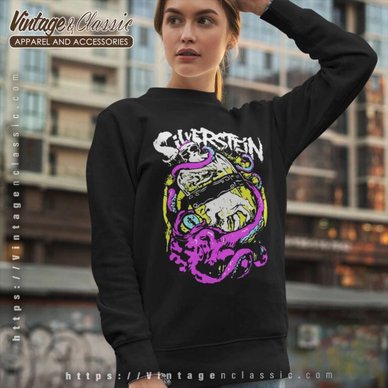 Silverstein Whiskey Octopus Sweatshirt Silverstein Whiskey Octopus Sweatshirt