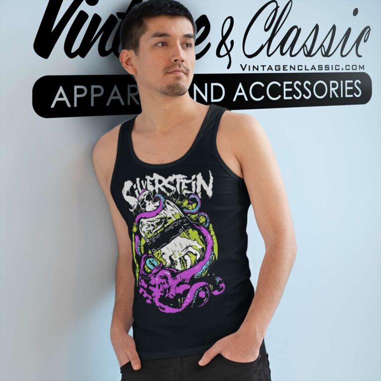 Silverstein Whiskey Octopus Tank Top Racerback Silverstein Whiskey Octopus Tank Top Racerback