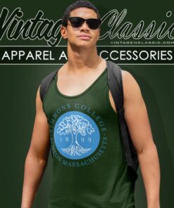 Simmons College Boston Massachusetts Tank Top Racerback