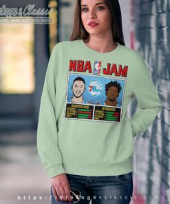 Simmons Embiid Philadelphia 76ers Sweatshirt