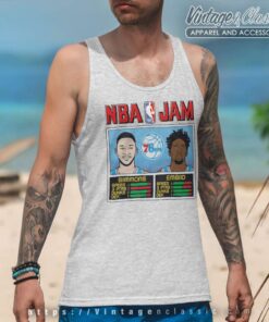 Simmons Embiid Philadelphia 76ers Tank Top Racerback