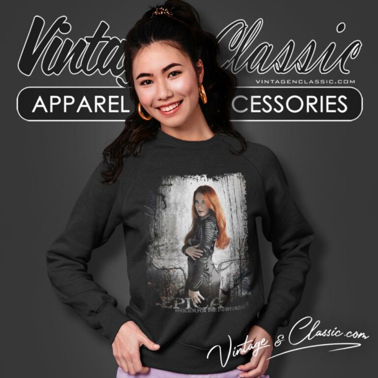 Simone Simons Epica Requiem For The Indifferent Shirt Sweatshirt Simone Simons Epica Requiem For The Indifferent Shirt Sweatshirt