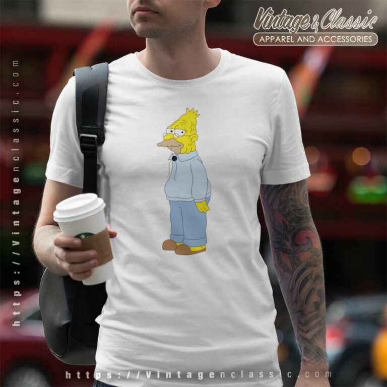 Simpson Grandpa Shirt The Simpsons Tv Show Character T Shirt Simpson Grandpa Shirt The Simpsons Tv Show Character T Shirt