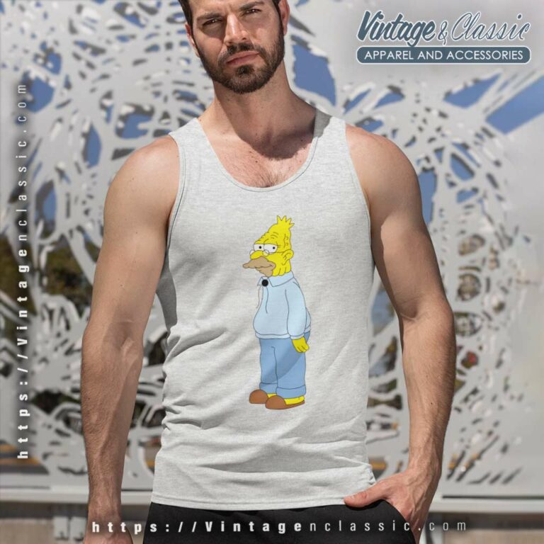 Simpson Grandpa Shirt The Simpsons Tv Show Character Tank Top Racerback Simpson Grandpa Shirt The Simpsons Tv Show Character Tank Top Racerback