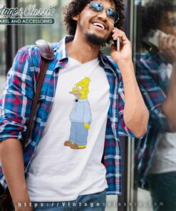 Simpson Grandpa Shirt The Simpsons Tv Show Character V Neck TShirt