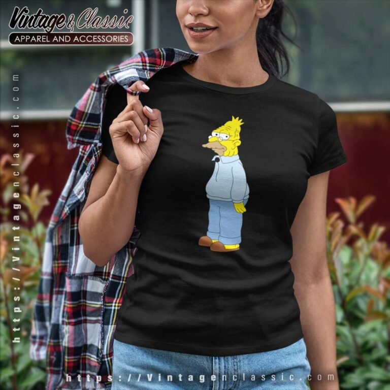 Simpson Grandpa Shirt The Simpsons Tv Show Character Women TShirt Simpson Grandpa Shirt The Simpsons Tv Show Character Women TShirt