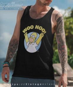 Simpsons Homer Woo Hoo Tank Top Racerback