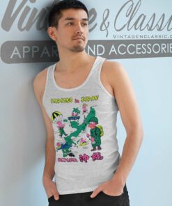 Simpsons In Japan Okinawa Vintage Shirt 4 Simpsons In Japan Okinawa Vintage Tank Top Racerback
