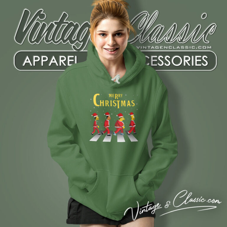 Simson Christmas Road Hoodie Simson Christmas Road Hoodie