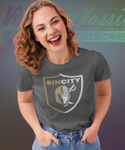 Sin City Golden Knights Raiders Women TShirt