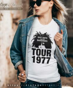 Siouxsie Shit Rats and The Banshees Tour 1977 Vneck