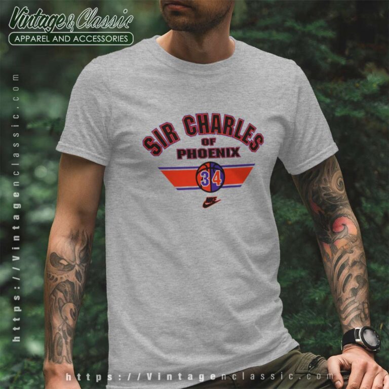 Sir Charles Barkley Of Phoenix Suns T Shirt Sir Charles Barkley Of Phoenix Suns T Shirt