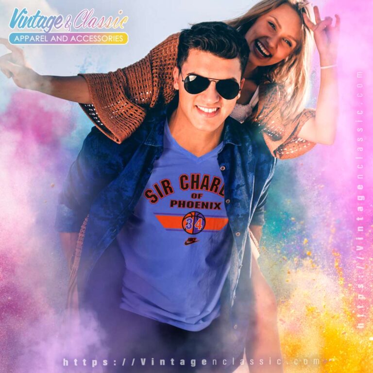 Sir Charles Barkley Of Phoenix Suns V Neck TShirt Sir Charles Barkley Of Phoenix Suns V Neck TShirt