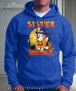 Sister Bluey Halloween Shirt Bingo Halloween Hoodie