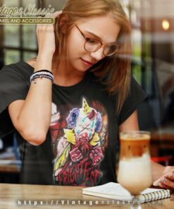 Six Flags Clown Fright Fest Halloween Shirt 6 Six Flags Clown Fright Fest Halloween Women TShirt