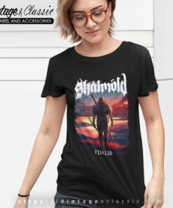 Skalmold Shirt Ydalir Album Cover Women TShirt